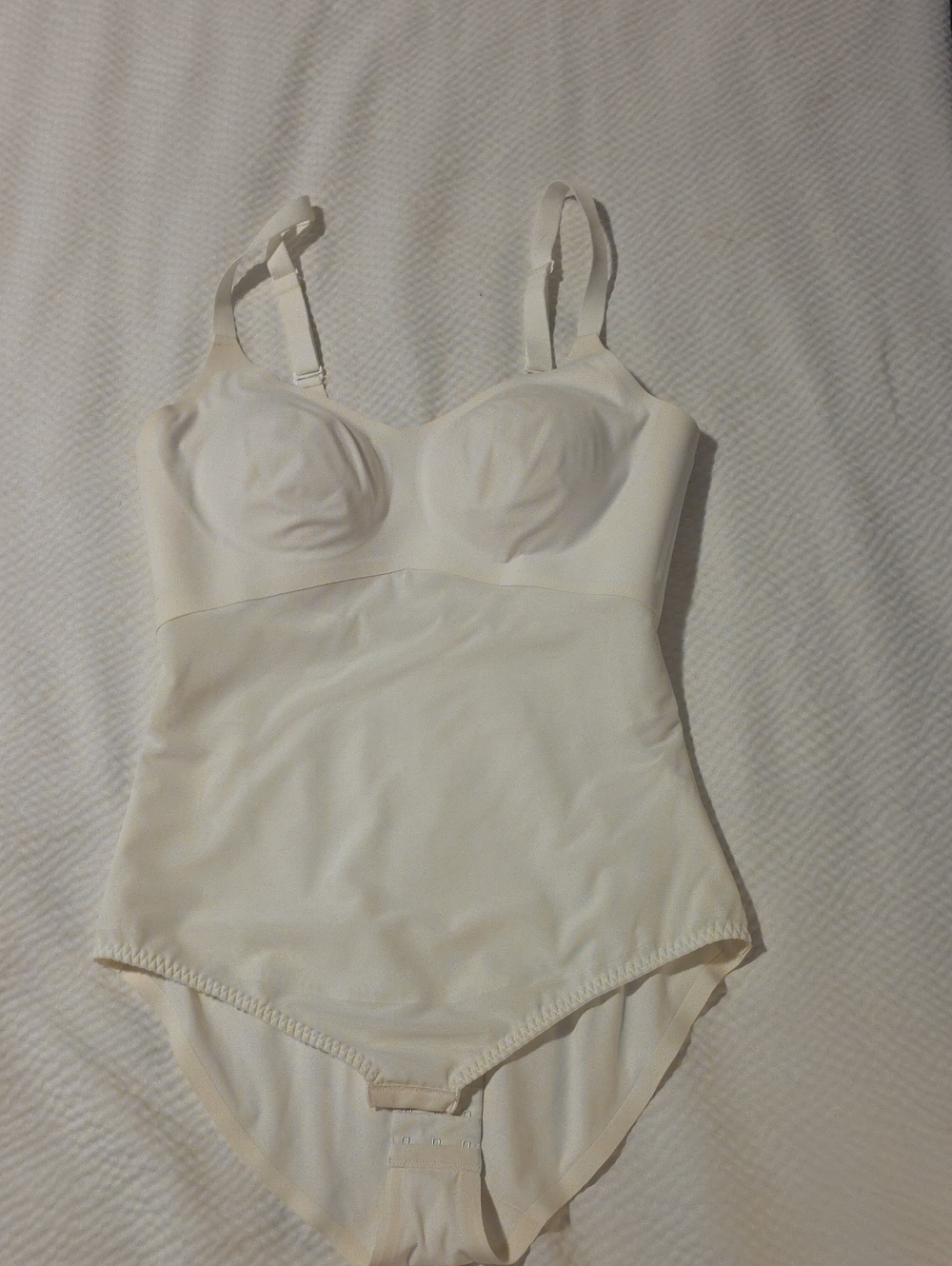 Honeylove Cream Shaping Bodysuit with Adjustable Straps